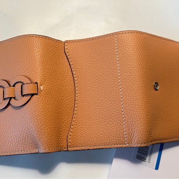 CHLOE Peach Bloom Darryl Wallet / small trifold nwt - Picture 5 of 9